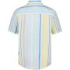 imageNautica Boys Short Sleeve Woven ButtonDown Shirt Light Weight ampamp BreathableSail Stripe Ice Blue