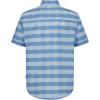 imageNautica Boys Short Sleeve Woven ButtonDown Shirt Light Weight ampamp BreathableSpring Check Blue Tint