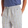imageNautica Mens Sustainably Crafted Plaid Poplin Sleep PantHigh Rise
