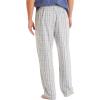 imageNautica Mens Sustainably Crafted Plaid Poplin Sleep PantHigh Rise