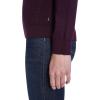 imageNautica Womens 14 Zip Mockneck Cable SweaterAubergine