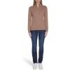 imageNautica Womens 14 Zip Mockneck Cable SweaterBarley