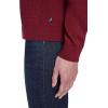imageNautica Womens 14 Zip Mockneck Cable SweaterDeep Rouge