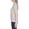 imageNautica Womens 14 Zip Mockneck Cable SweaterIvory