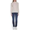 imageNautica Womens 14 Zip Mockneck Cable SweaterIvory