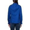imageNautica Womens Button Front Long Sleeve Roll Tab ShirtMarina Blue