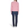 imageNautica Womens Long Sleeve Cable Crewneck SweaterBridal Rose