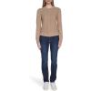 imageNautica Womens Long Sleeve Cable Crewneck SweaterCamel