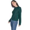 imageNautica Womens Long Sleeve Cable Crewneck SweaterForest