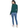 imageNautica Womens Long Sleeve Cable Crewneck SweaterForest