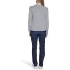 imageNautica Womens Long Sleeve Cable VNeck SweaterMist Heather