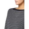 imageNautica Womens Mariner Stripe Pullover Boatneck Long SleeveNight Sky Multi