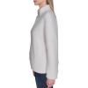 imageNautica Womens Mockneck Fleece Sweater PulloverSoft Ivory