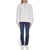 imageNautica Womens Mockneck Fleece Sweater PulloverSoft Ivory