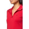 imageNautica Womens Short Sleeve Solid Scalloped Trim Polo DressSamba