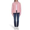 imageNautica womens Solid Sherpa Zipup Hoodie JacketBridal Rose