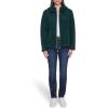 imageNautica womens Solid Sherpa Zipup Hoodie JacketForest