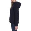 imageNautica womens Solid Sherpa Zipup Hoodie JacketNight Sky