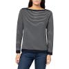 imageNautica Womens Mariner Stripe Pullover Boatneck Long SleeveNight Sky Multi