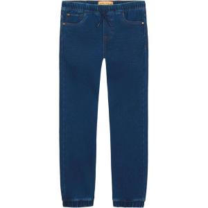 imageNautica Boys Pullon Stretch Denim JoggerStyle Jeans 5Pocket Style ampamp Drawstring ClosureMedium Blue