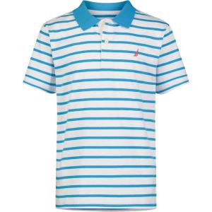 imageNautica Boys Short Sleeve Legacy PoloCoast Stripe Hawiian Ocean