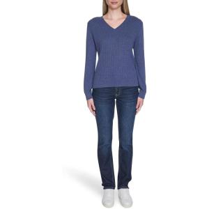 imageNautica Womens 14 Zip Mockneck Cable SweaterIvory