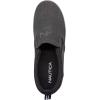 imageNautica Kids SlipOn Sneakers  Casual LowTop Shoes for Boys and Girls  Comfortable Athletic Style for School Play and Everyday Wear  ToddlerLittle KidBig Kid SizesBennettblack
