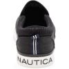 imageNautica Kids SlipOn Sneakers  Casual LowTop Shoes for Boys and Girls  Comfortable Athletic Style for School Play and Everyday Wear  ToddlerLittle KidBig Kid SizesBennettblack