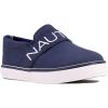 imageNautica Kids SlipOn Sneakers  Casual LowTop Shoes for Boys and Girls  Comfortable Athletic Style for School Play and Everyday Wear  ToddlerLittle KidBig Kid SizesOrinoronavy