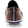 imageNautica Kids SlipOn Sneakers  Casual LowTop Shoes for Boys and Girls  Comfortable Athletic Style for School Play and Everyday Wear  ToddlerLittle KidBig Kid SizesBrown Smooth