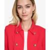 imageNautica Womens Open Front Knit Captains Jacket JacketRegatta Red