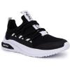imageNautica Kids Athletic SlipOn Sneakers  Comfortable Bungee Running Shoes for Boys and Girls  Stylish and Supportive Footwear for Active Kids Big KidLittle KidToddlerBlackWhite