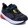 imageNautica Kids Fashion Sneaker Athletic Running Shoe with One Strap Boys  GirlsToddlerLittle KidBlack Heather Multi