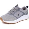 imageNautica Kids LaceUp Sneakers  Comfortable Running Shoes for Boys and Girls  Little KidBig KidGreykarson