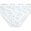 imageNautica Girls Underwear Briefs  5 Pack Comfort Stretch MidWaist Breathable Cotton Underwear Panties for Girls 412RoseWhiteMintStripe