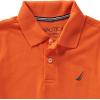 imageNautica Boys Short Sleeve Anchor Polo Button Closure Soft ampamp Comfortable Pique FabricFireside
