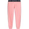 imageNautica Girls Fleece Pullon Jogger Sweatpants Functional Side PocketsPink Flamingo