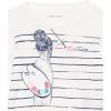 imageNautica Girls Long Sleeve Graphic TShirtWhite Paint