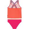 imageNautica Girls TwoPiece Bikini Swimsuit Set UPF 50 Sun Protection QuickDry Bathing SuitHot Coral