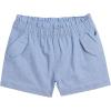imageNautica Girls Chambray Shorts Lightweight Cotton with Ruffled Elastic Waistband ampamp PocketsXlt Chambray