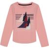 imageNautica Girls Long Sleeve Graphic TShirtPink Dolphin Sail