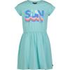 imageNautica Girls Short Sleeve Jersey Tee Dress with Elastic Cinched Waist Fun Designs ampamp ColorsBlue Tint