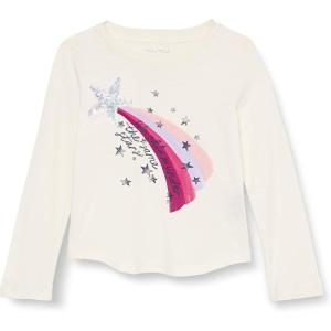 imageNautica Girls Long Sleeve Graphic TShirtEggnog We Shine