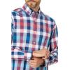 imageNautica Mens Plaid Poplin ShirtBright White