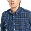 imageNautica Mens Plaid Poplin ShirtGrey Heather