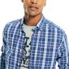 imageNautica Mens Plaid Poplin ShirtUndercurrent