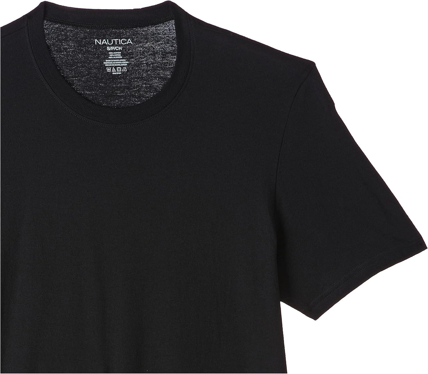 imageCotton Crew Neck TShirtMulti PacksBlack New