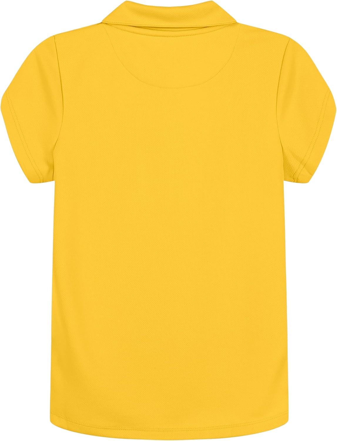 imageNautica Girls Short Sleeve Performance PoloGold