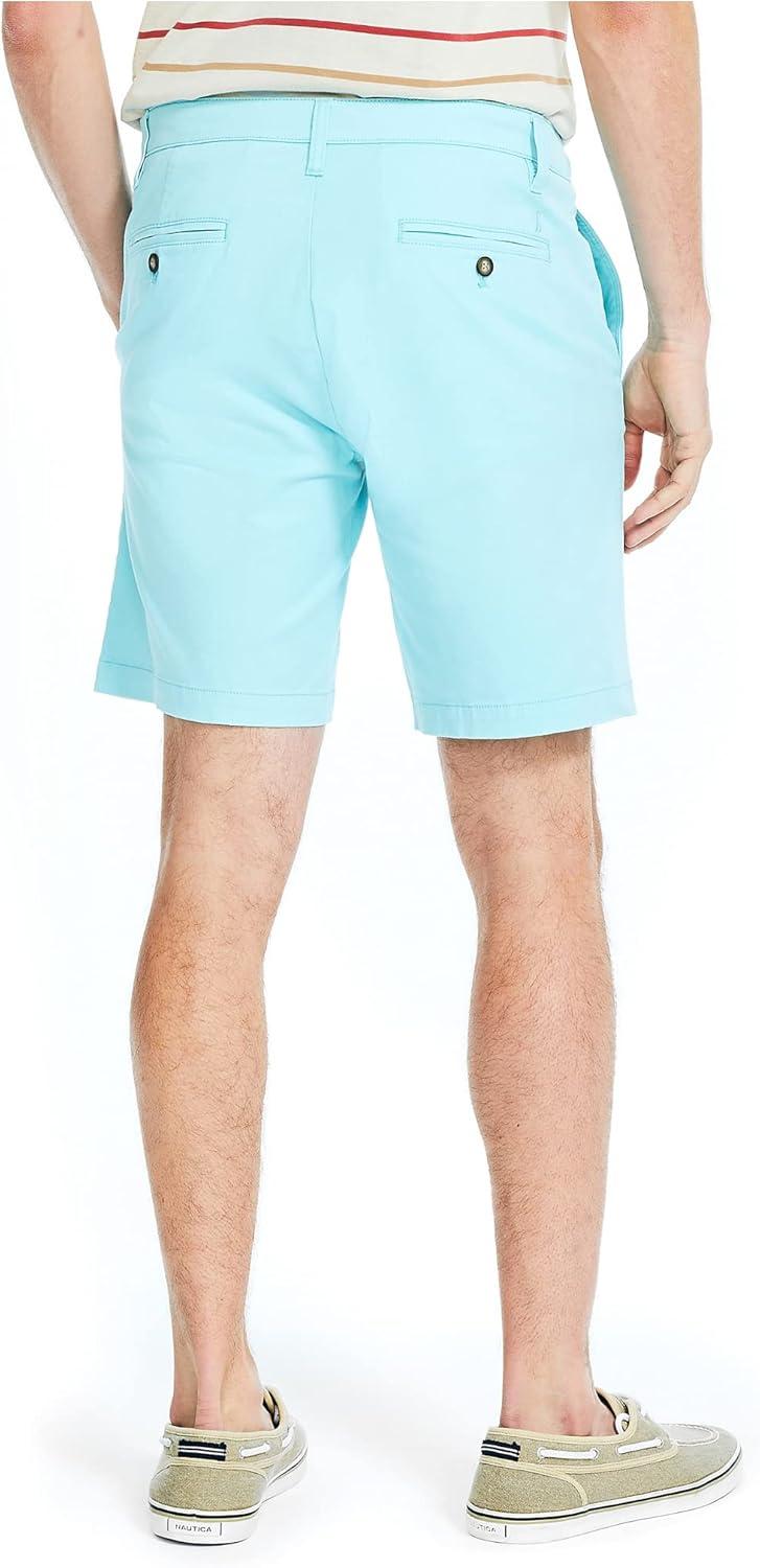 imageNautica Mens 85quot Deck ShortAngel Blue