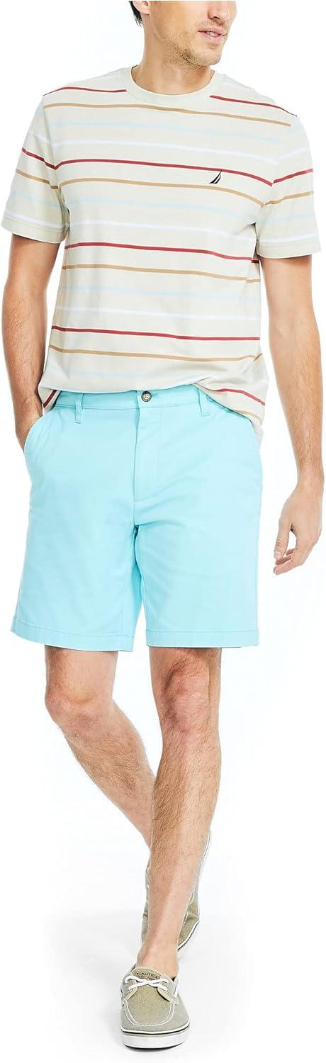 imageNautica Mens 85quot Deck ShortAngel Blue